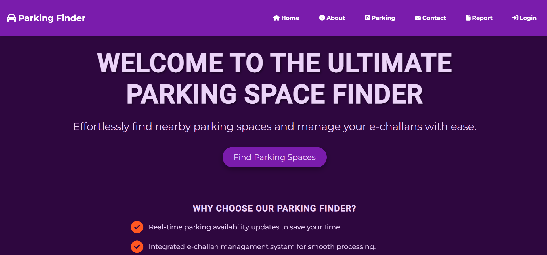 Parking Space Finder